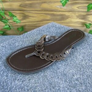 Seychelles Women's  Flip Flop Brown Leather Sz 9 Medium  Used‎ 2025